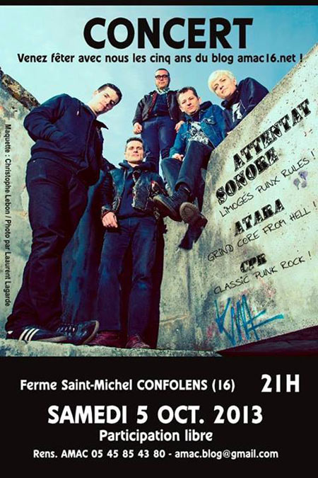 Attentat Sonore + Atara + CPR à la Ferme Saint-Michel le 05 octobre 2013 à Confolens (16)