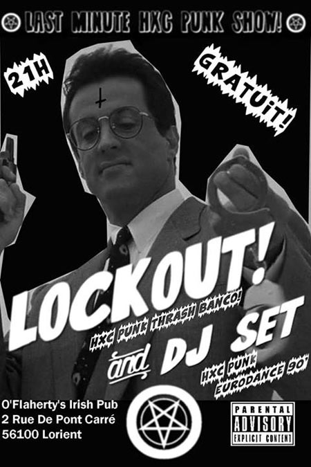 Lockout! au pub O'Flaherty's le 12 octobre 2013 à Lorient (56)