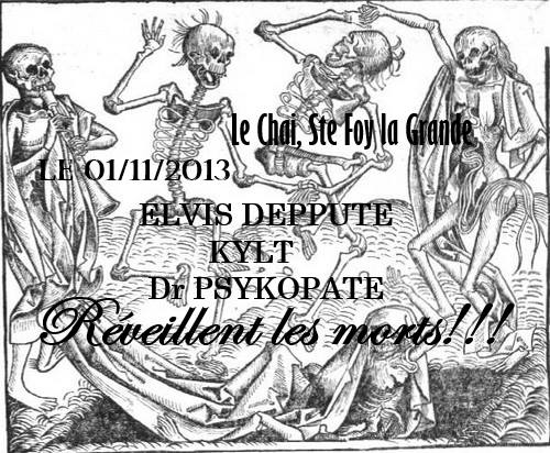 Le Chai réveille les morts le 01 novembre 2013 à Sainte-Foy-la-Grande (33)