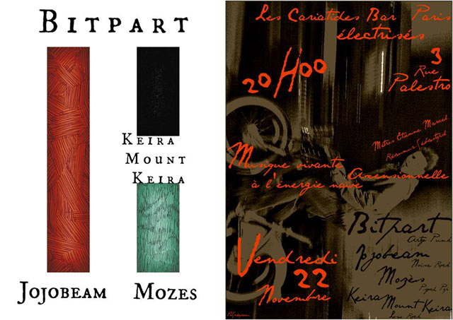 Bitpart + Jojobeam + Keira Mount Keira + Mozès le 22 novembre 2013 à Paris (75)