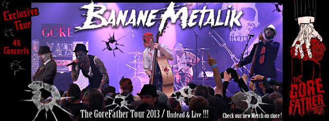 BANANE METALIK + BILLEXCITED le 22 novembre 2013 à Perpignan (66)