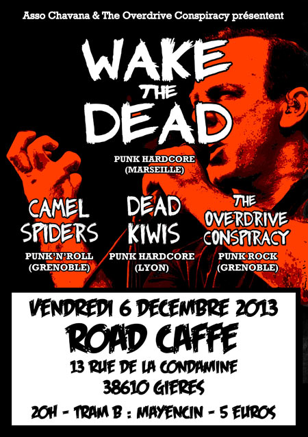 Concert Punk Hardcore au Road Caffé le 06 décembre 2013 à Gières (38)