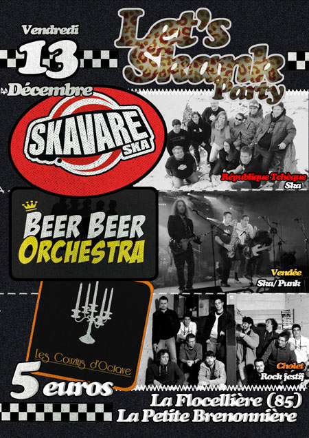 Let's skank party le 13 décembre 2013 à La Flocellière (85)