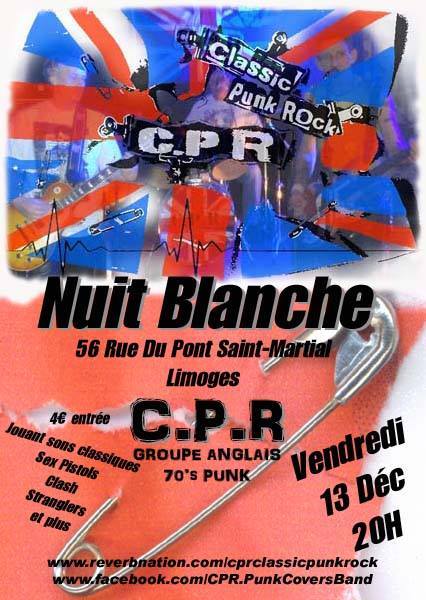 C.P.R. @ Nuit Blanche le 13 décembre 2013 à Limoges (87)