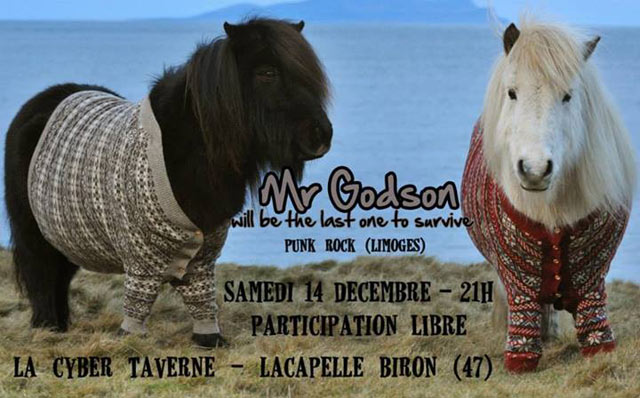 Mr Godson à la Cyber Taverne le 14 décembre 2013 à Lacapelle-Biron (47)