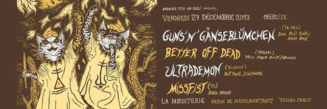 Concert à la Miroiterie le 27/12/2013 à Paris (75)