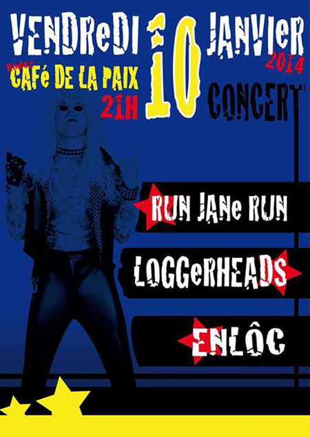 Run Jane Run + Loggerheads + Enlòc au Café de la Paix le 10 janvier 2014 à Rodez (12)