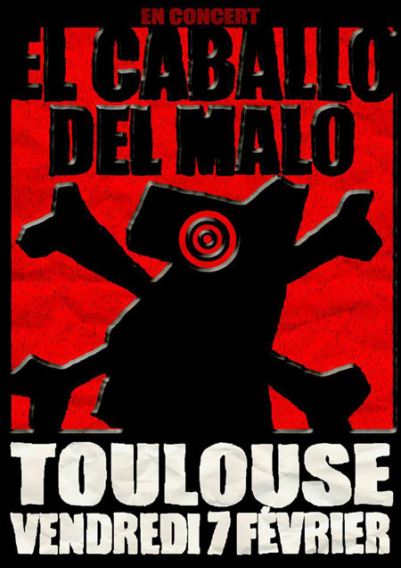El Caballo Del Malo + Ultradémon à la CREA le 07 février 2014 à Toulouse (31)