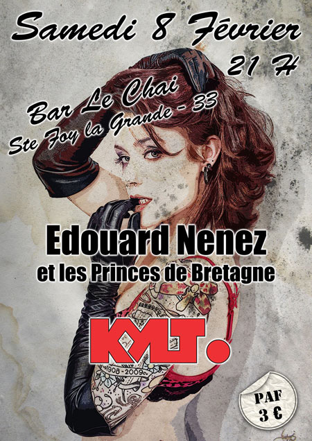 Concert Edouard Nenez + Kylt le 08 février 2014 à Sainte-Foy-la-Grande (33)