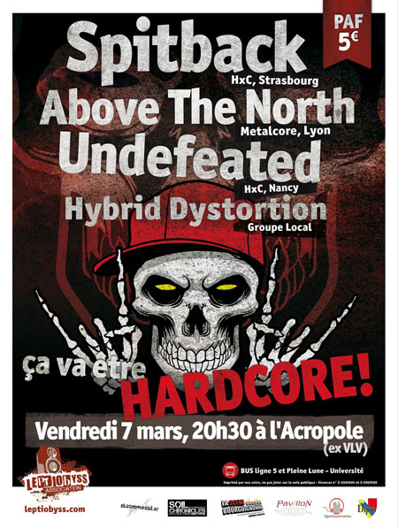 Concert HxC à l'Acropole (ex VLV) le 07 mars 2014 à Dijon (21)