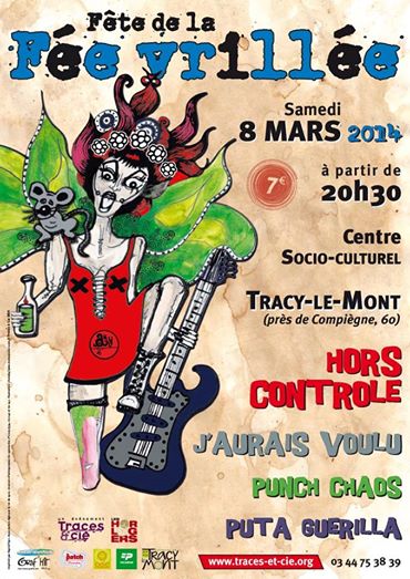 Fée Vrillée le 08 mars 2014 à Tracy-le-Mont (60)