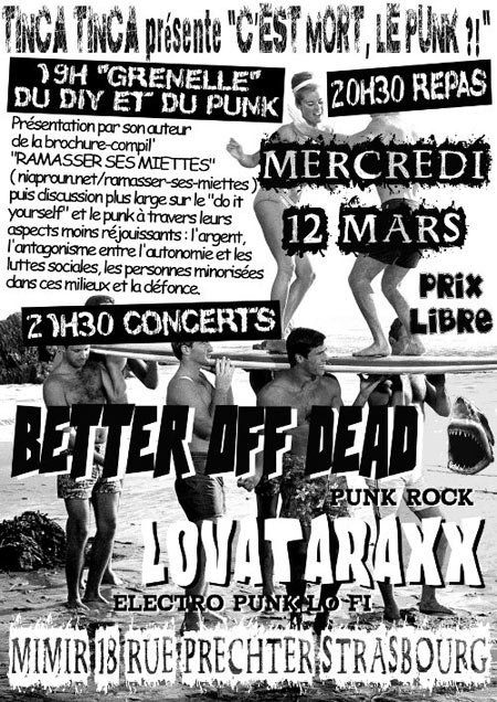 Better Off Dead + Lovataraxx à la Maison Mimir le 12 mars 2014 à Strasbourg (67)