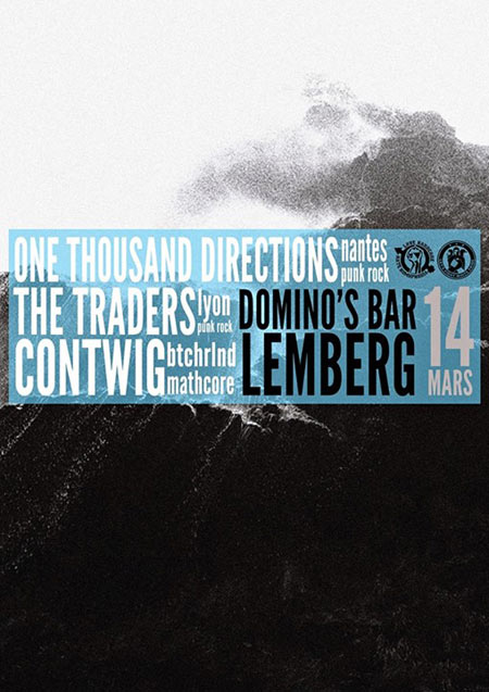 One Thousand Directions + The Traders + Contwig au Domino's Bar le 14 mars 2014 à Lemberg (57)