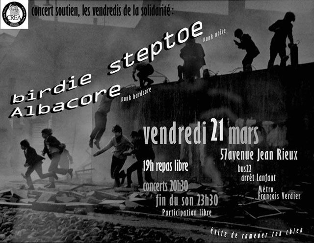 Albacore + Birdie Steptoe à la CREA le 21 mars 2014 à Toulouse (31)