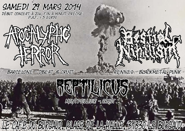 Concert au Café du Burgaud le 29 mars 2014 à Le Burgaud (31)