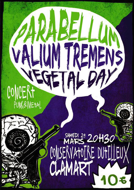 Parabellum au conservatoire Henri Dutilleux le 29 mars 2014 à Clamart (92)