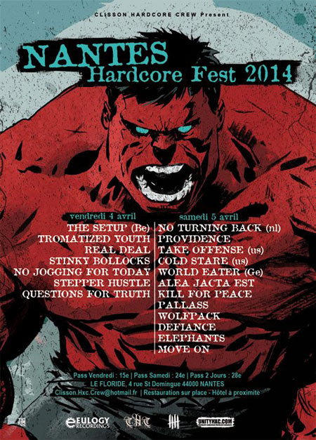 Nantes Hardcore Fest au Floride le 04 avril 2014 à Nantes (44)