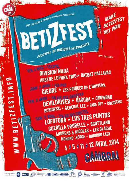 BetiZfest #12 (Jour 4) le 12 avril 2014 à Cambrai (59)