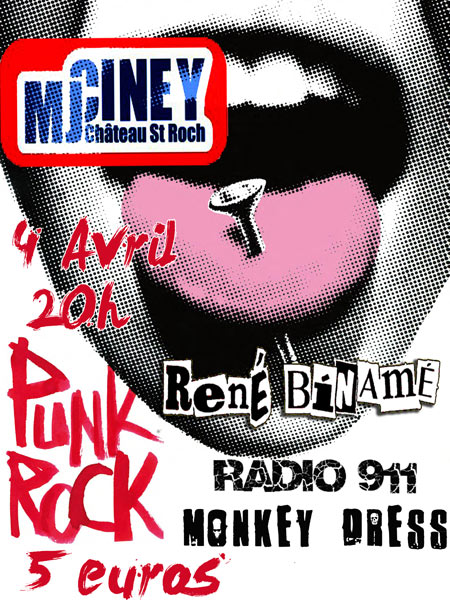Concert Punk Rock le 04 avril 2014 à Ciney (BE)