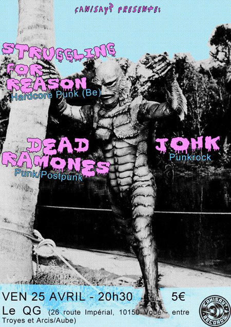 Struggling For Reason + Dead Ramones + Johk au QG le 25 avril 2014 à Voué (10)