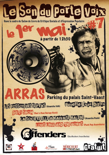 Festival Le Son du Porte-Voix #7 le 01 mai 2014 à Arras (62)