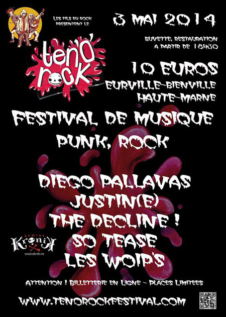 Ten O'Rock Festival  #7 le 03 mai 2014 à Eurville-Bienville (52)