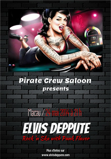 Elvis Deppute au Pirate Crew Saloon le 24 mai 2014 à Macau (33)