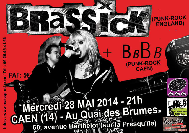 Brassick + BbBb Au Quai des Brumes le 28 mai 2014 à Caen (14)