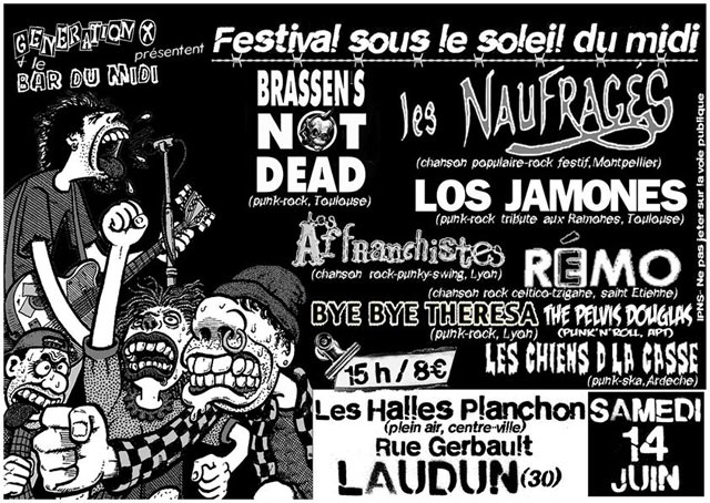 Festival Sous le Soleil du Midi aux Halles Planchon le 14 juin 2014 à Laudun-l'Ardoise (30)