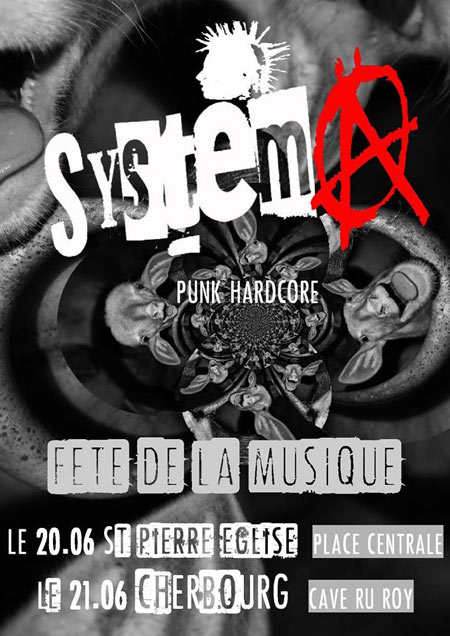 Concert fête de la zic System A le 20 juin 2014 à Saint-Pierre-Eglise (50)