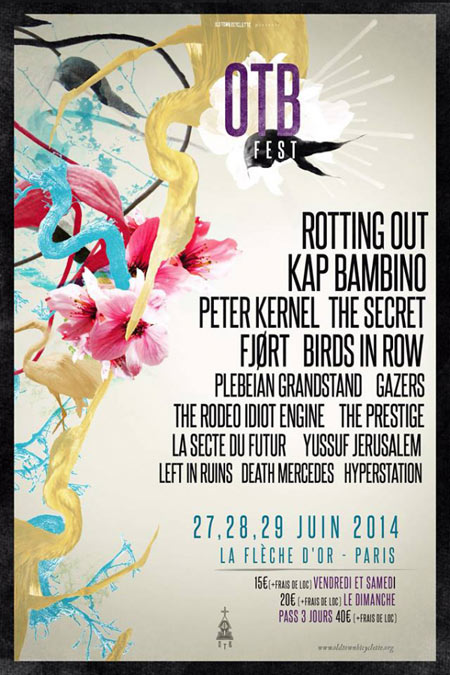 OTB Fest à la Flèche d'Or le 27 juin 2014 à Paris (75)