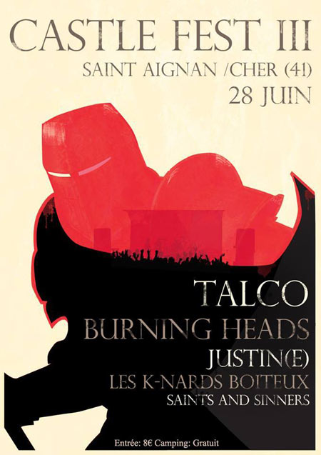 CASTLE FEST le 28 juin 2014 à Saint-Aignan (41)