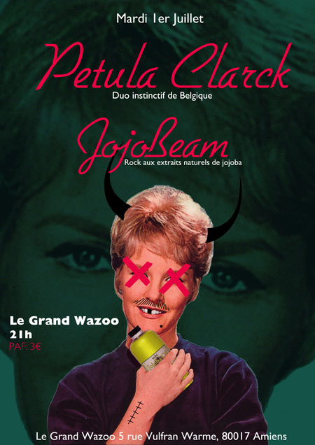 Petula Clarck + JojoBeam au Grand Wazoo le 01 juillet 2014 à Amiens (80)