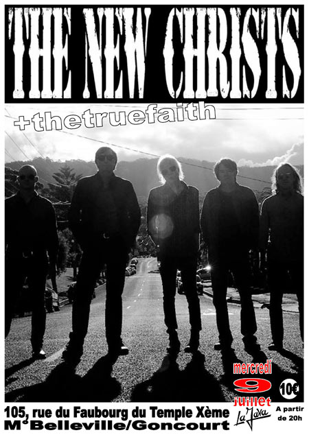 the New Christs + thetruefaith à LA JAVA le 09 juillet 2014 à Paris (75)
