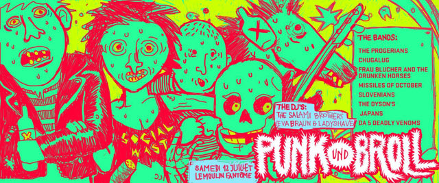 Punk Und Broll Fest le 12 juillet 2014 à Tubize (BE)