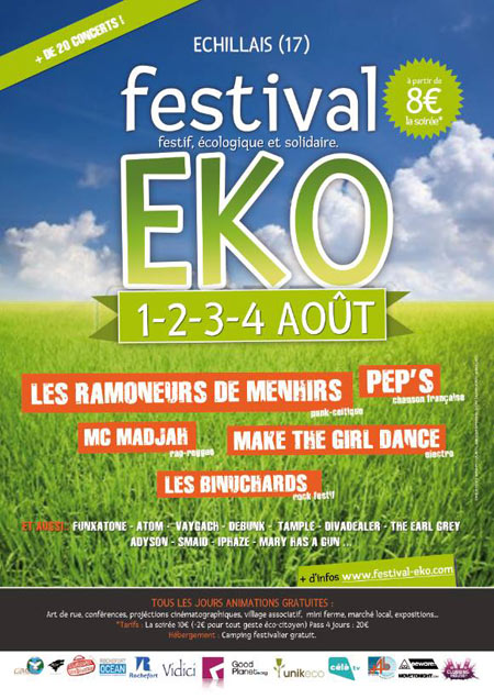 Festival EKO le 01 août 2014 à Echillais (17)