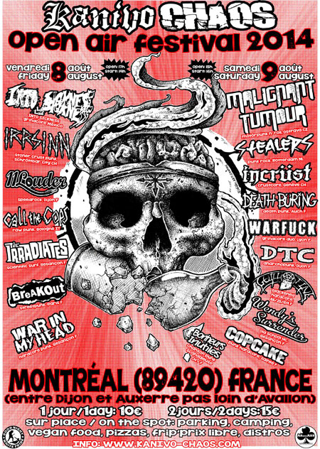 KANIVO CHAOS hardcore punk open air festival le 08 août 2014 à Montréal (89)