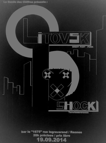 Litovsk + Shock au 1675 le 19 septembre 2014 à Rennes (35)