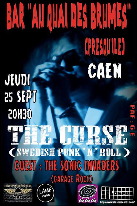 The Curse + The Sonic Invaders le 25 septembre 2014 à Caen (14)