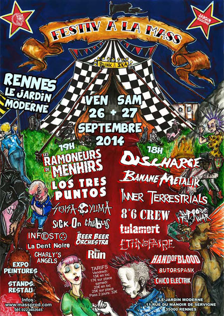 FESTIV'A LA MASS le 26 septembre 2014 à Rennes (35)