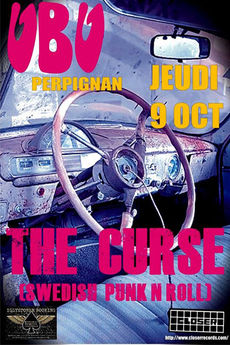 The Curse à l'Ubu le 09 octobre 2014 à Perpignan (66)