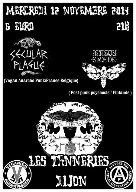 Secular Plague + Masquerade aux Tanneries le 12 novembre 2014 à Dijon (21)