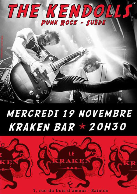 The Kendolls au Kraken Bar le 19 novembre 2014 à Saintes (17)