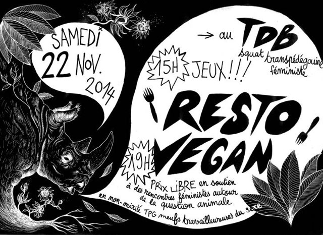 Aprèm' jeux + resto vegan au TDB le 22 novembre 2014 à Toulouse (31)
