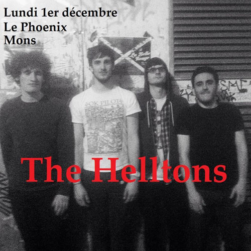 The Helltons + Stand For au Phoenix le 01 décembre 2014 à Mons (BE)