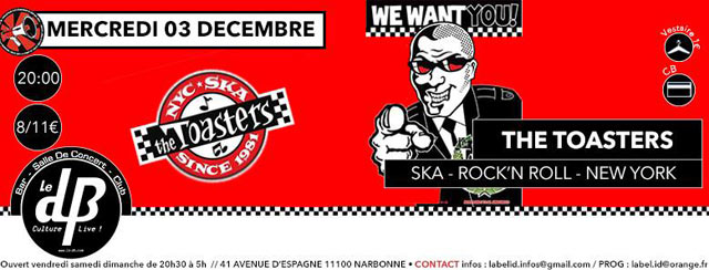 The Toasters au dB le 03 décembre 2014 à Narbonne (11)