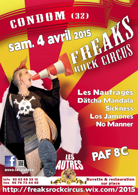 Freaks Rock Circus le 04 avril 2015 à Condom (32)
