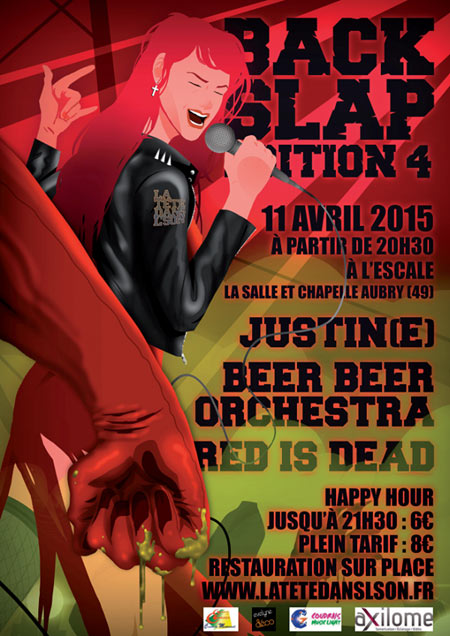 Concert Back Slap #4 le 11 avril 2015 à La Salle-et-Chapelle-Aubry (49)