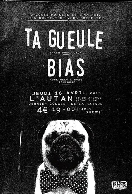 Ta Gueule + BIAS à l'Autan le 16 avril 2015 à Toulouse (31)