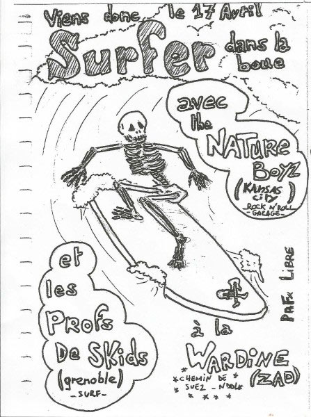 Nature Boys + Les Profs de Skids à la Wardine le 17 avril 2015 à Vigneux-de-Bretagne (44)